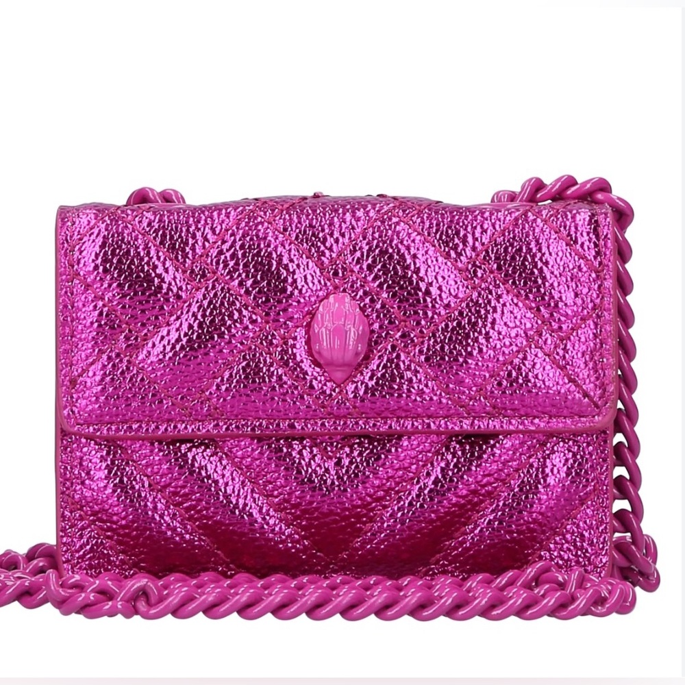 Mini Pink Quilted Women's Bag